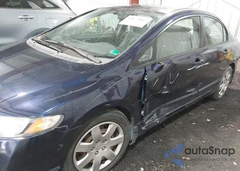 2010 Honda Civic Lx из США, поврежденный, VIN 2HGFA1F53AH561209